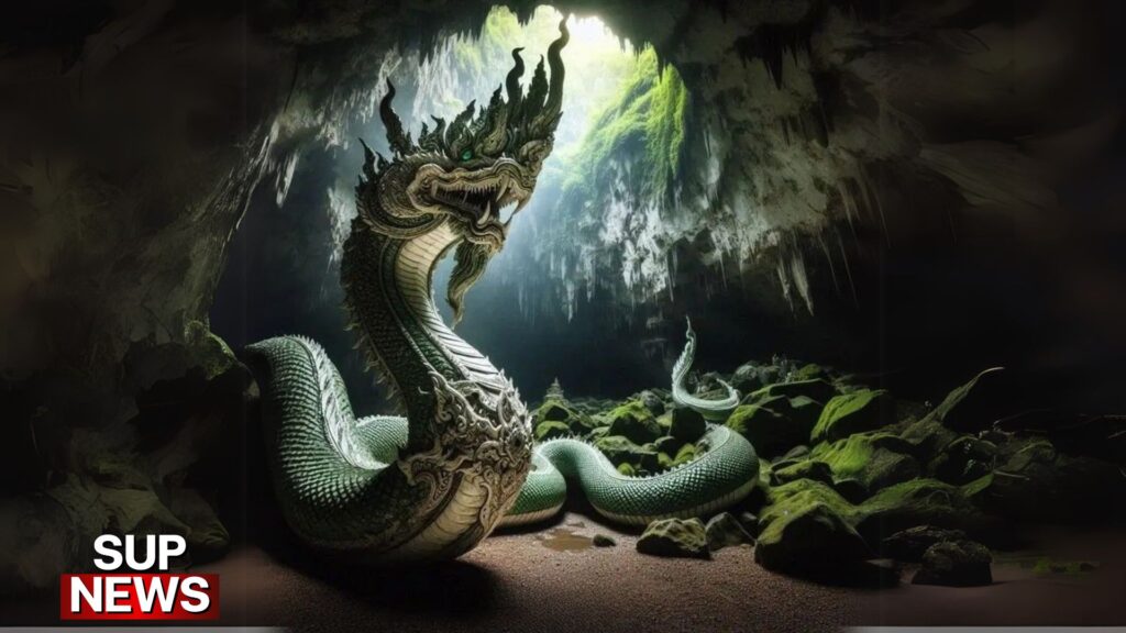 พญานาคในถ้ำ